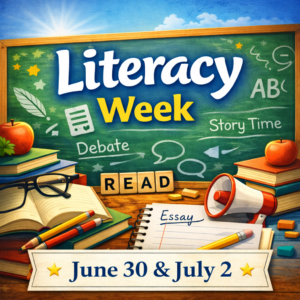 literacy week – june 30 & july 2